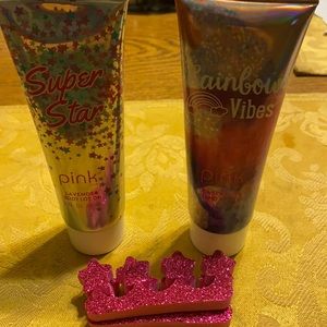 Pink Viva Body Lotion & Hand Lotion with toe Separators